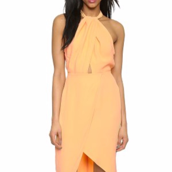 Bec & Bridge Oceanus Dress in Apricot - Picture 1 of 6